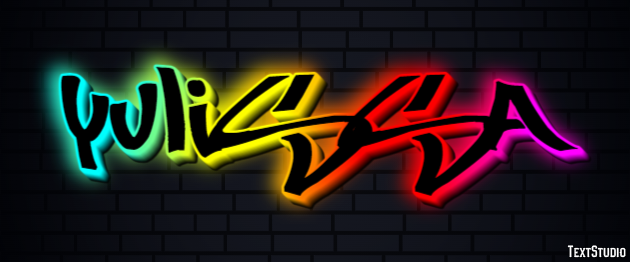Yulissa Text effect