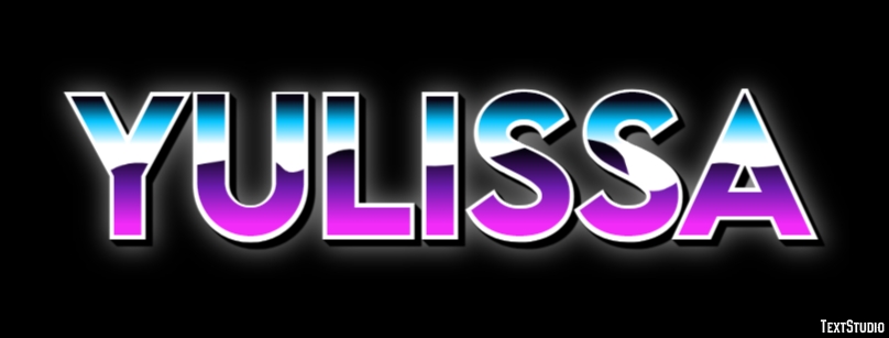 Yulissa Text Effect