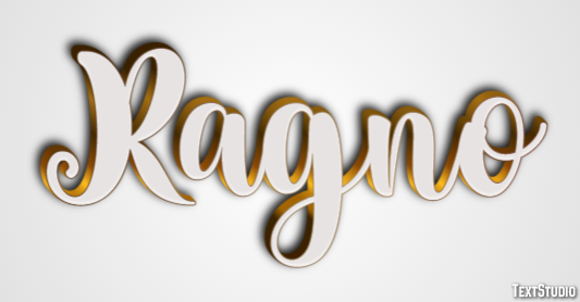 Ragno Effetto testo