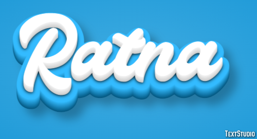 Ratna Text effect