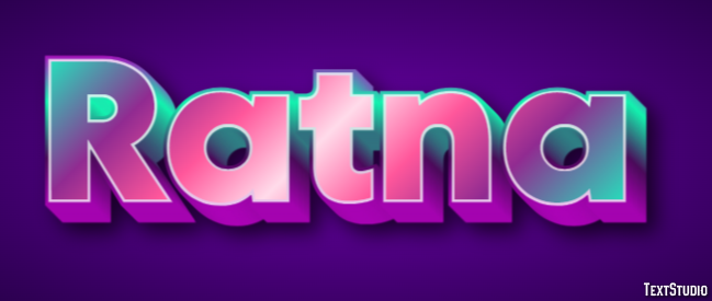 Ratna Text effect