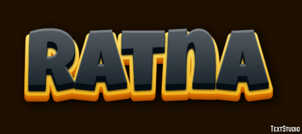 Ratna Text effect