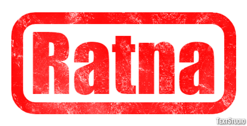 Ratna Text effect