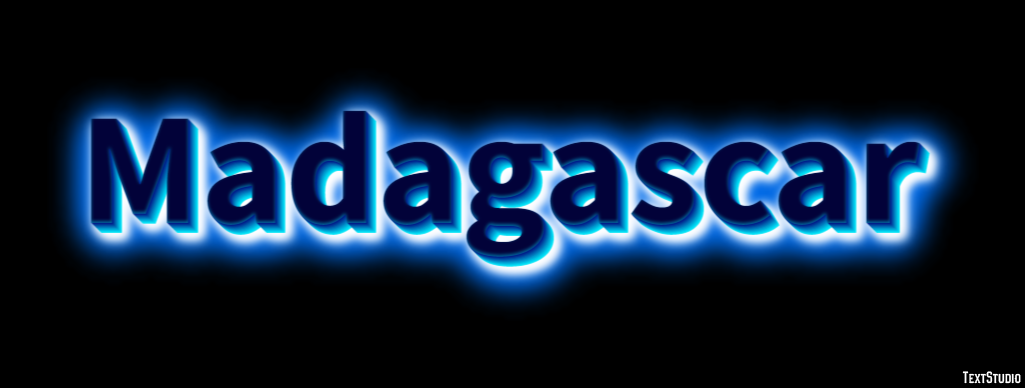 Madagascar Efekt tekstowy
