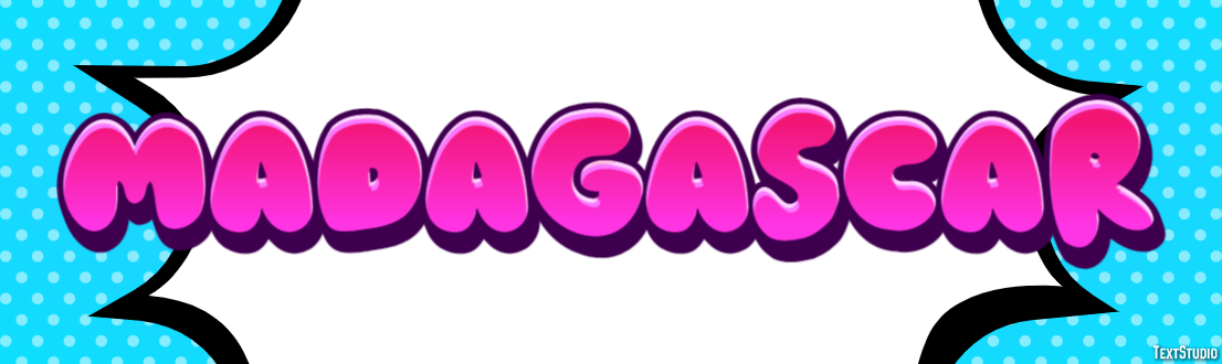 Madagascar Text effect