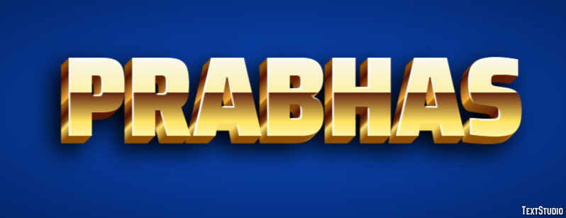 Prabhas Effetto testo