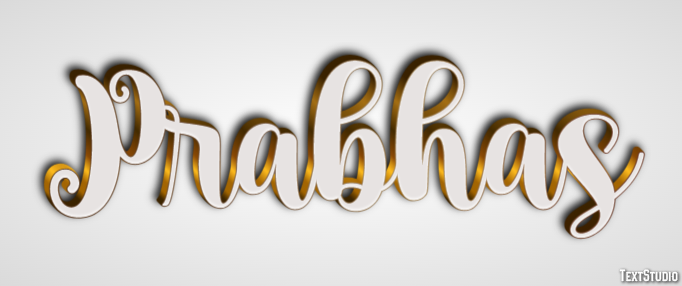 Prabhas Effetto testo