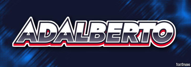 Adalberto Text effect
