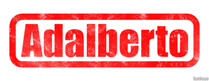 Adalberto Text effect