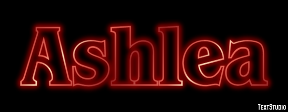 Ashlea Text effect