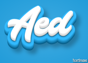 Aed Text effect