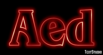Aed Effet de Texte