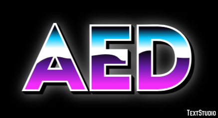 Aed Text effect