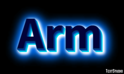Arm Effet de Texte