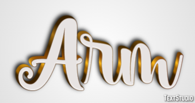 Arm Text Effect