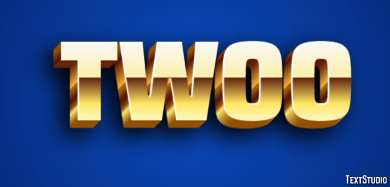 Twoo Efeito de texto