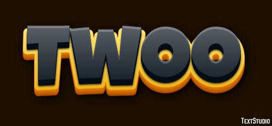 Twoo Efeito de texto