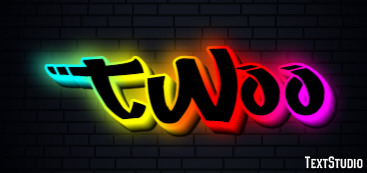 Twoo Efeito de texto