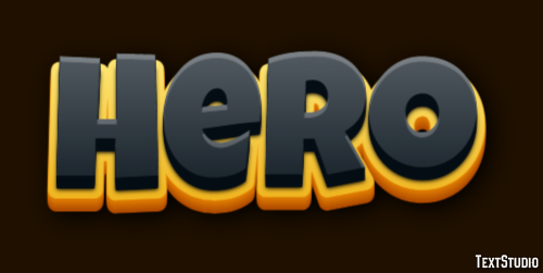 Hero Text Effect