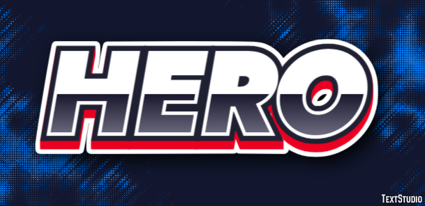 Hero Effet de Texte