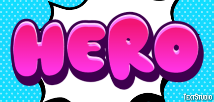 Hero Effet de Texte