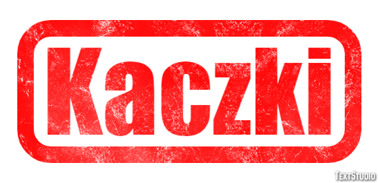 Kaczki Efecto de texto