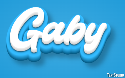Gaby Efekt tekstowy