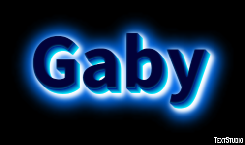 Gaby Efekt tekstowy