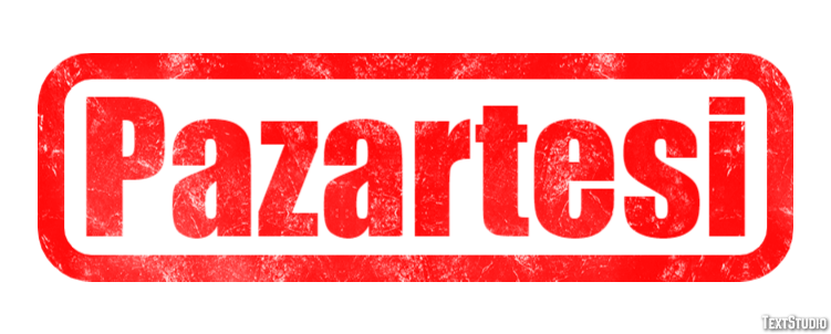 Pazartesi Metin efekti