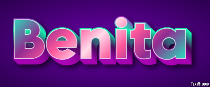 Benita Text Effect