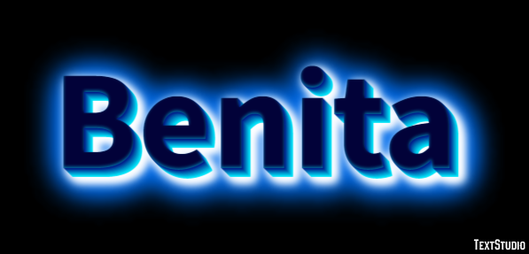 Benita Text Effect