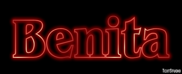 Benita Text Effect