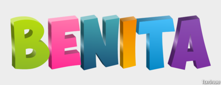 Benita Text Effect