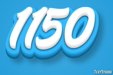 1150 Text Effect