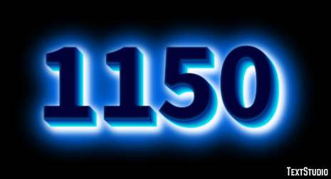 1150 Text Effect