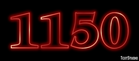 1150 Text Effect