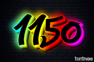 1150 Text Effect