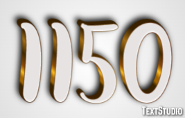 1150 Text Effect