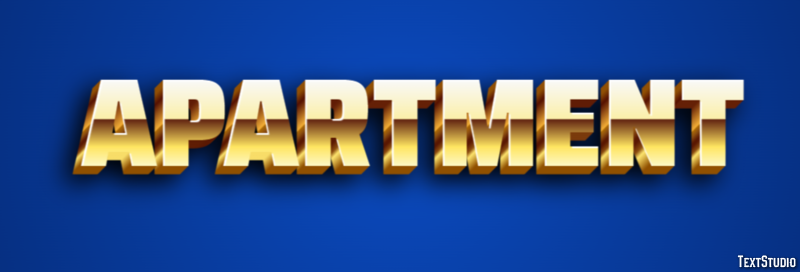 Apartment Text Effect