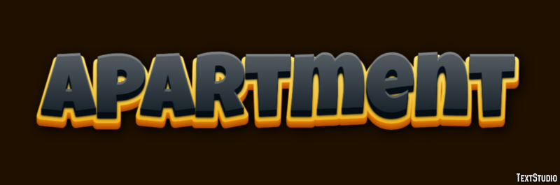 Apartment Text Effect