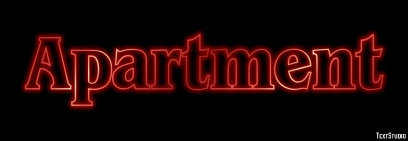 Apartment Text Effect