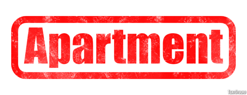 Apartment Text Effect