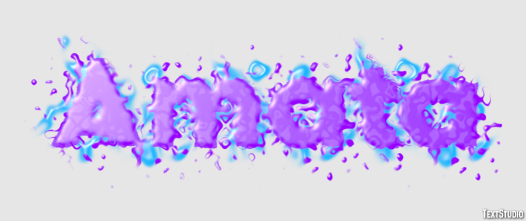 Amata Text effect