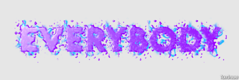 Everybody Text Effect