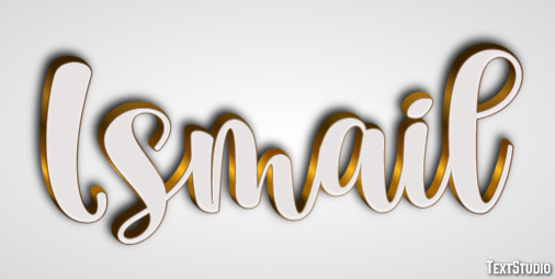 Ismail Text Effect