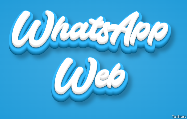 WhatsApp Web Effetto testo