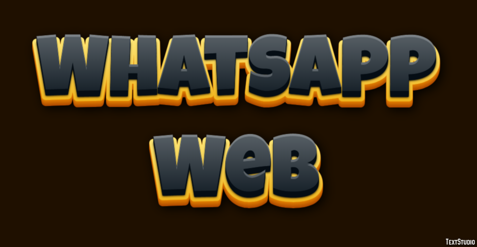 WhatsApp Web Effetto testo
