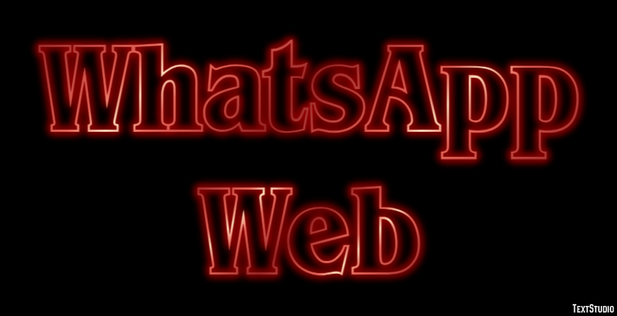 WhatsApp Web Effetto testo