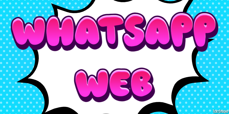 WhatsApp Web Effetto testo