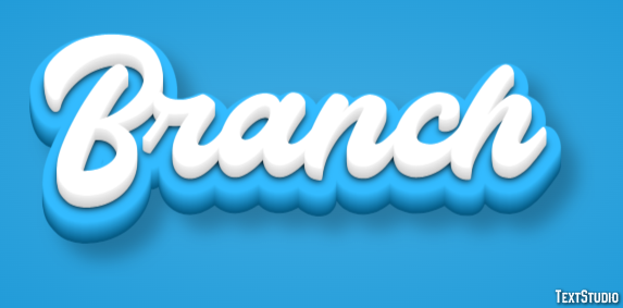 Branch Text effect